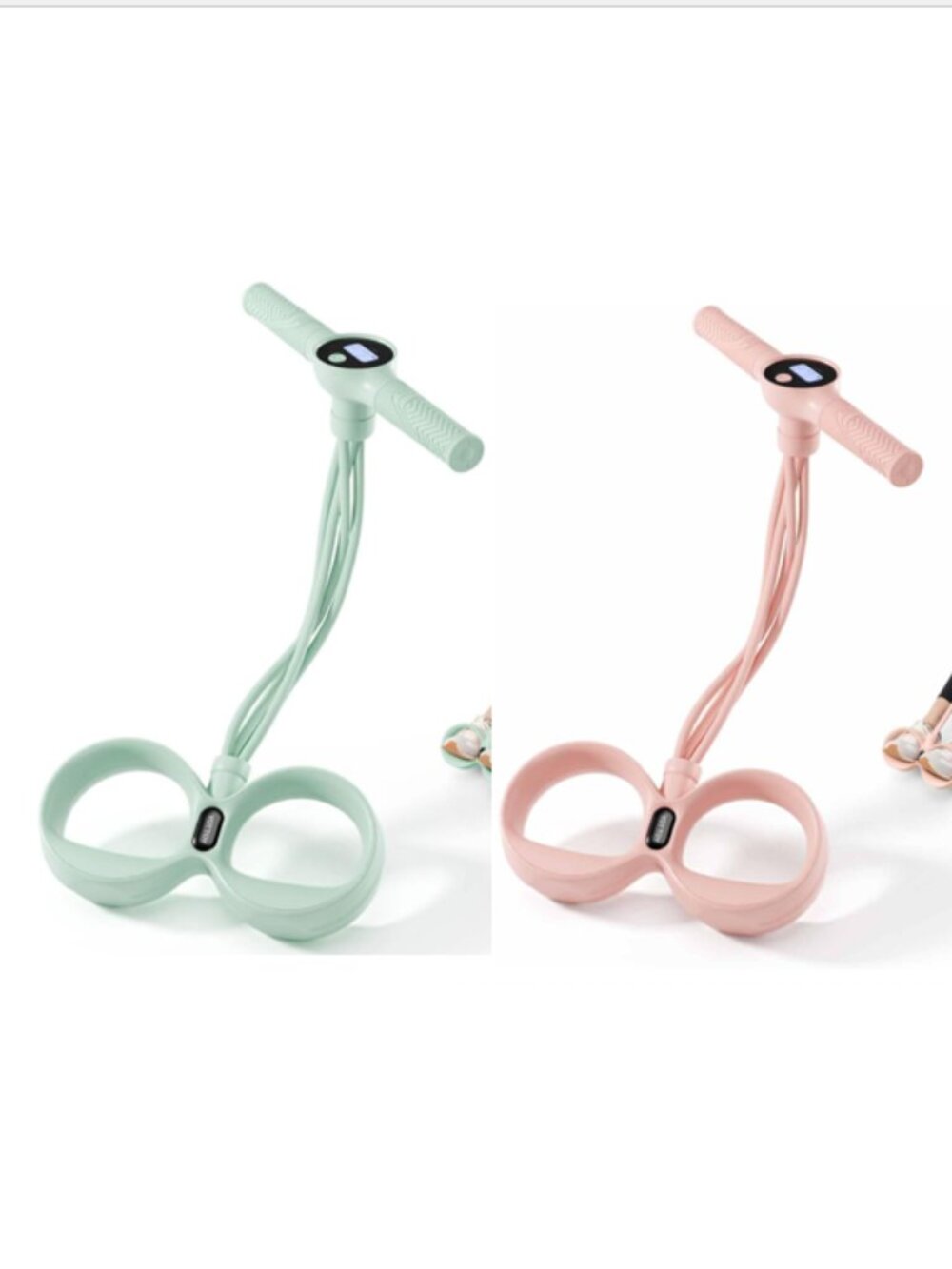 YOTTOY Smart Foot Pedal Puller w Digital Counter, Pedal Puller Resistance Band